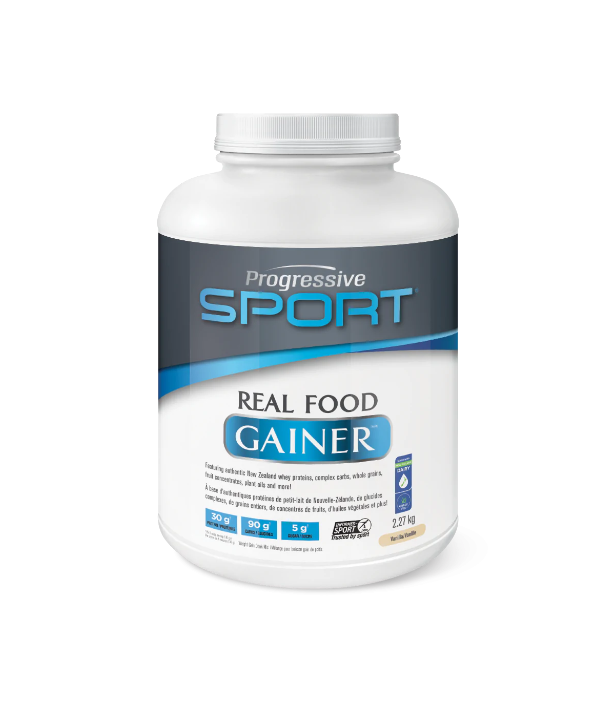 Progressive Nutritionals Real Food Gainer Vanilla 2.27 kg | Unbeatable Prices, Daily Deals | VITASHOP