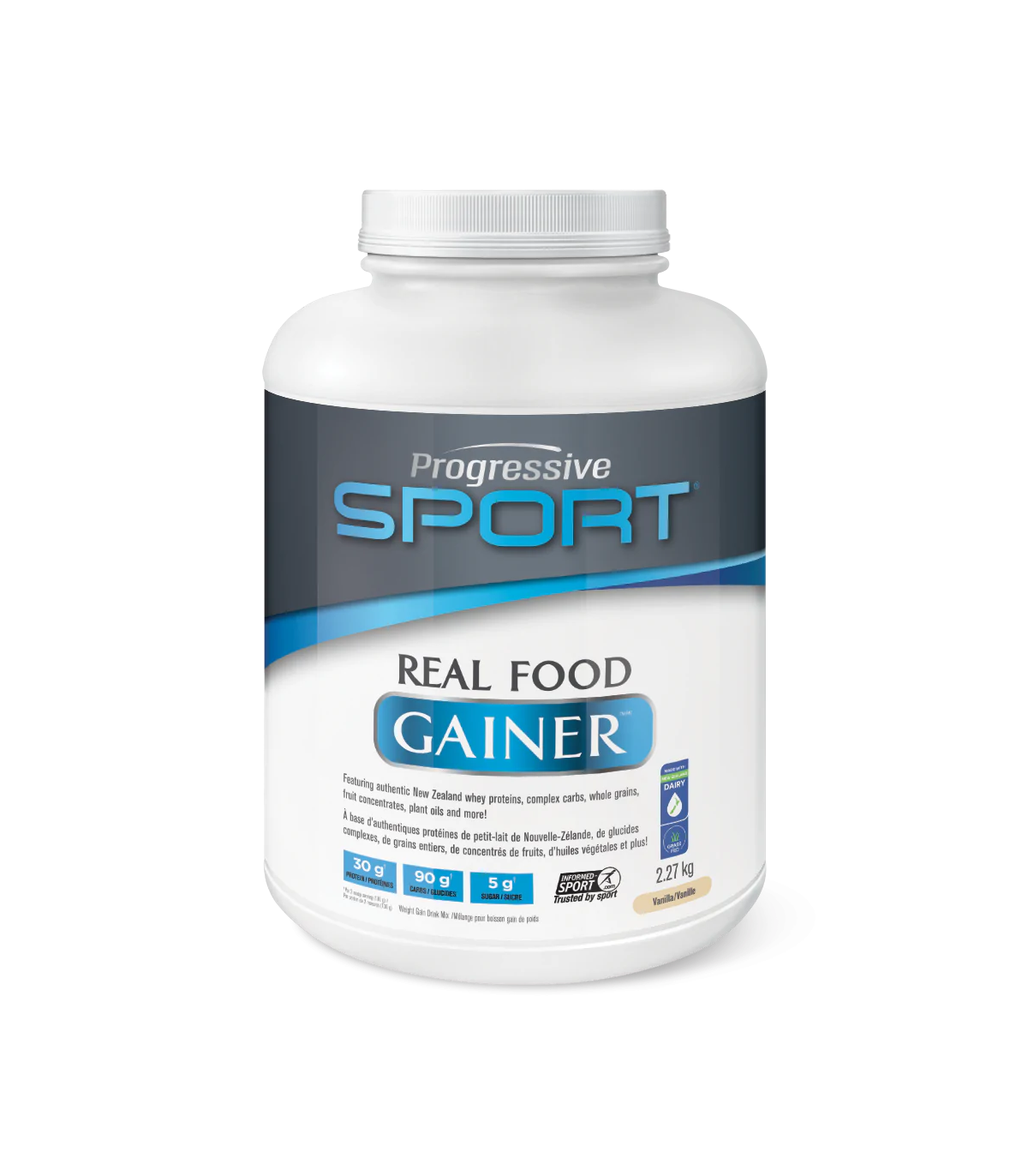 Progressive Nutritionals Real Food Gainer Vanilla 2.27 kg | Unbeatable Prices, Daily Deals | VITASHOP