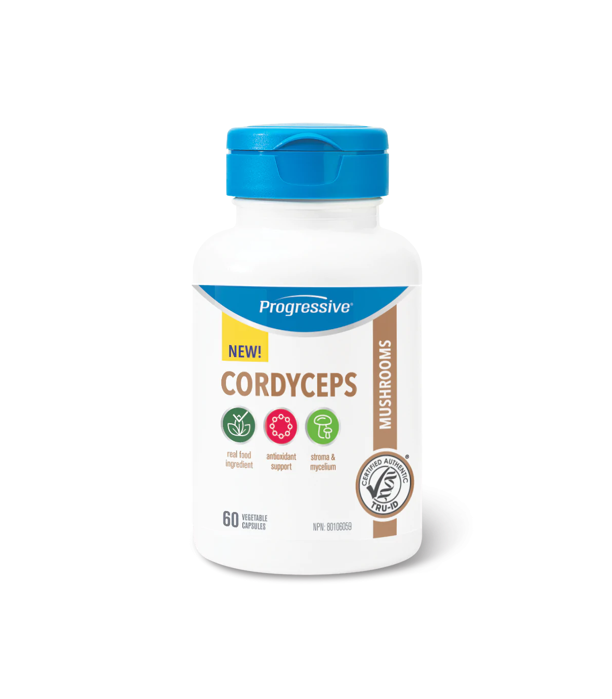 Progressive Nutritionals Cordyceps 60 Capsules | Unbeatable Prices, Daily Deals | VITASHOP