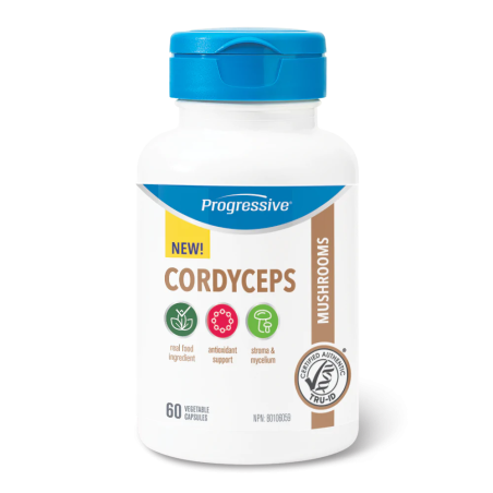Progressive Nutritionals Cordyceps 60 Capsules | Unbeatable Prices, Daily Deals | VITASHOP