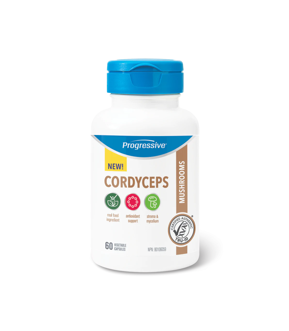 Progressive Nutritionals Cordyceps 60 Capsules | Unbeatable Prices, Daily Deals | VITASHOP