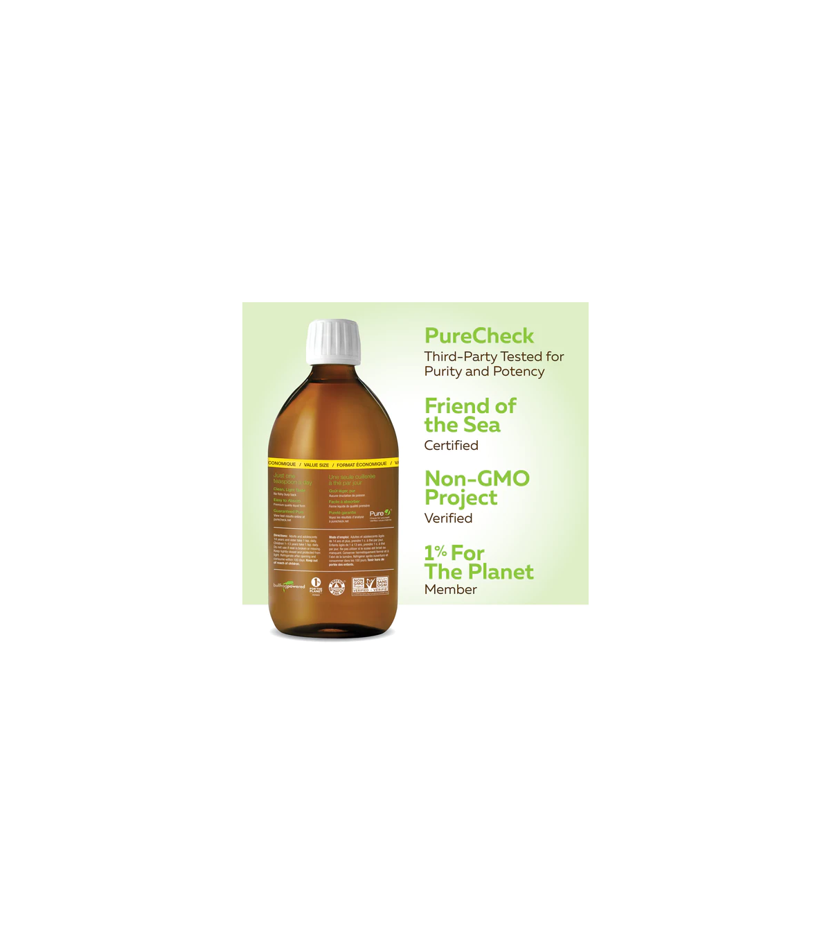 NutraSea 누트라씨 NutraSea 레몬 500ml | 매일 업데이트되는 특가 상품 | VITASHOP