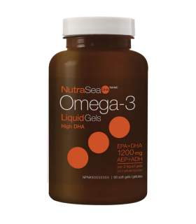 NutraSea Liquid Gels Fresh Mint 60 Softgels | Safest & Easiest Shopping Vitamins Online | VITASHOP