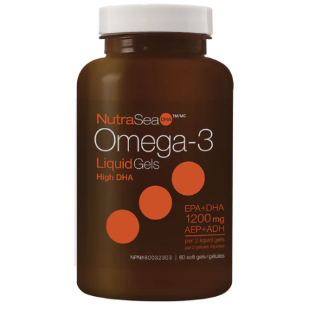 NutraSea NutraSea DHA Liquid Gels Fresh Mint 60 Softgels | Unbeatable Prices, Daily Deals | VITASHOP