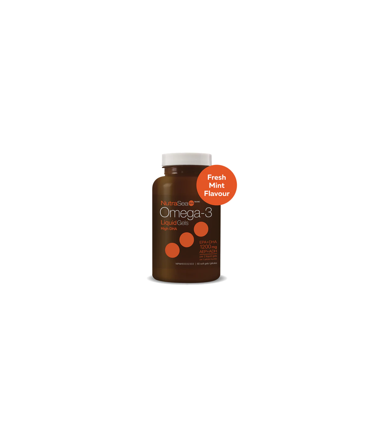 NutraSea NutraSea DHA Liquid Gels Fresh Mint 60 Softgels | Unbeatable Prices, Daily Deals | VITASHOP