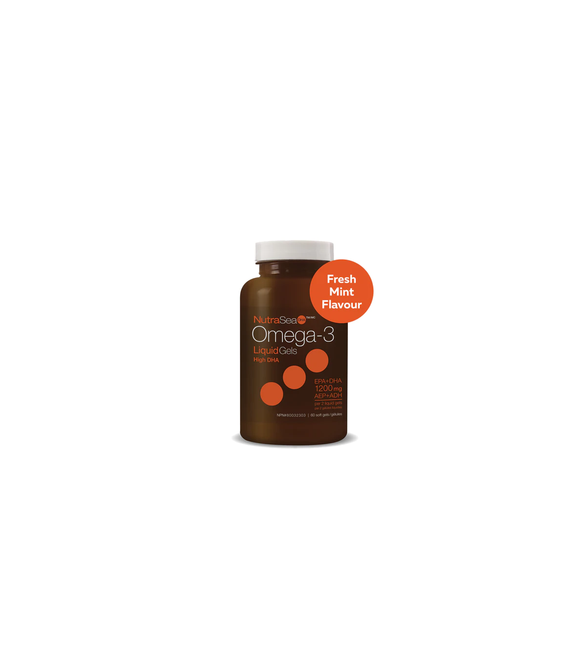 NutraSea NutraSea DHA Liquid Gels Fresh Mint 60 Softgels | Unbeatable Prices, Daily Deals | VITASHOP