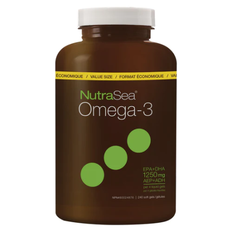 NutraSea NutraSea Liquid Gels Lemon 240 Softgels | Unbeatable Prices, Daily Deals | VITASHOP