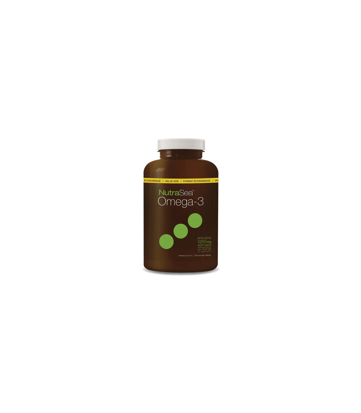NutraSea NutraSea Liquid Gels Lemon 240 Softgels | Unbeatable Prices, Daily Deals | VITASHOP