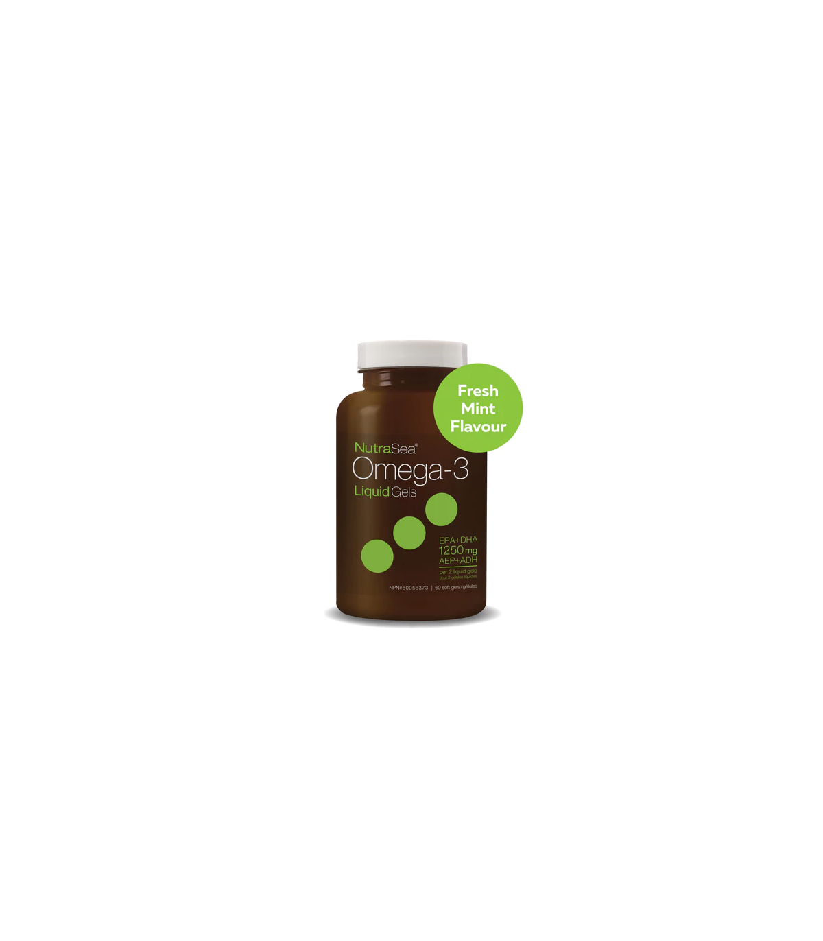 NutraSea NutraSea Liquid Gels Fresh Mint 60 Softgels | 每天不同折扣, 全网最低价格 | 种类齐全的保健品店铺 VITASHOP, 只有你想不到, 没有你买不到 !