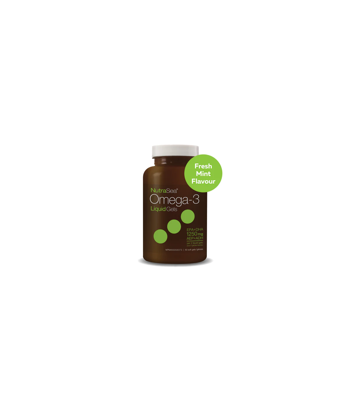 NutraSea NutraSea Liquid Gels Fresh Mint 60 Softgels | 每天不同折扣, 全网最低价格 | 种类齐全的保健品店铺 VITASHOP, 只有你想不到, 没有你买不到 !