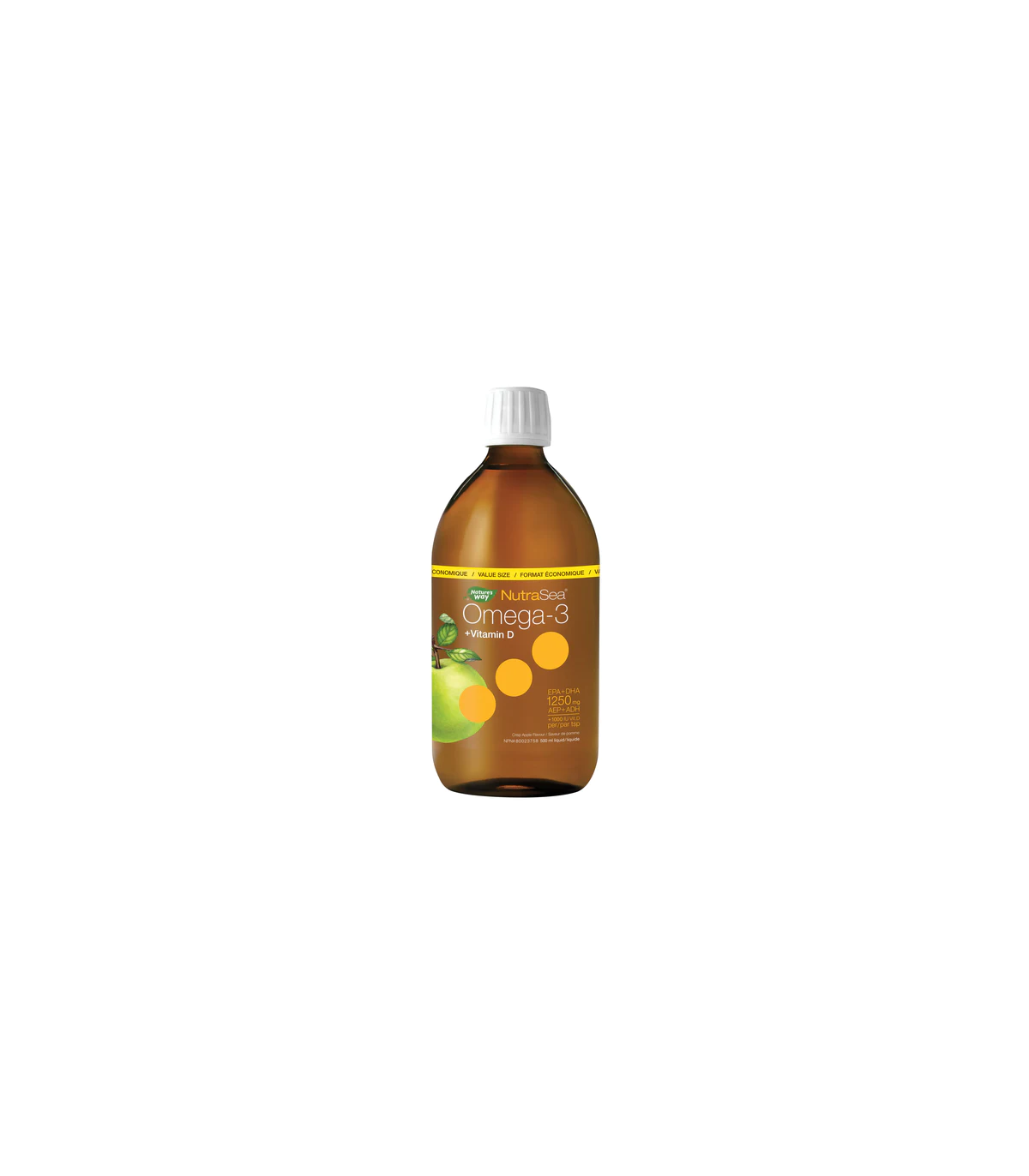 NutraSea 누트라씨 NutraSea +D 크리스프 애플 500ml | 매일 업데이트되는 특가 상품 | VITASHOP