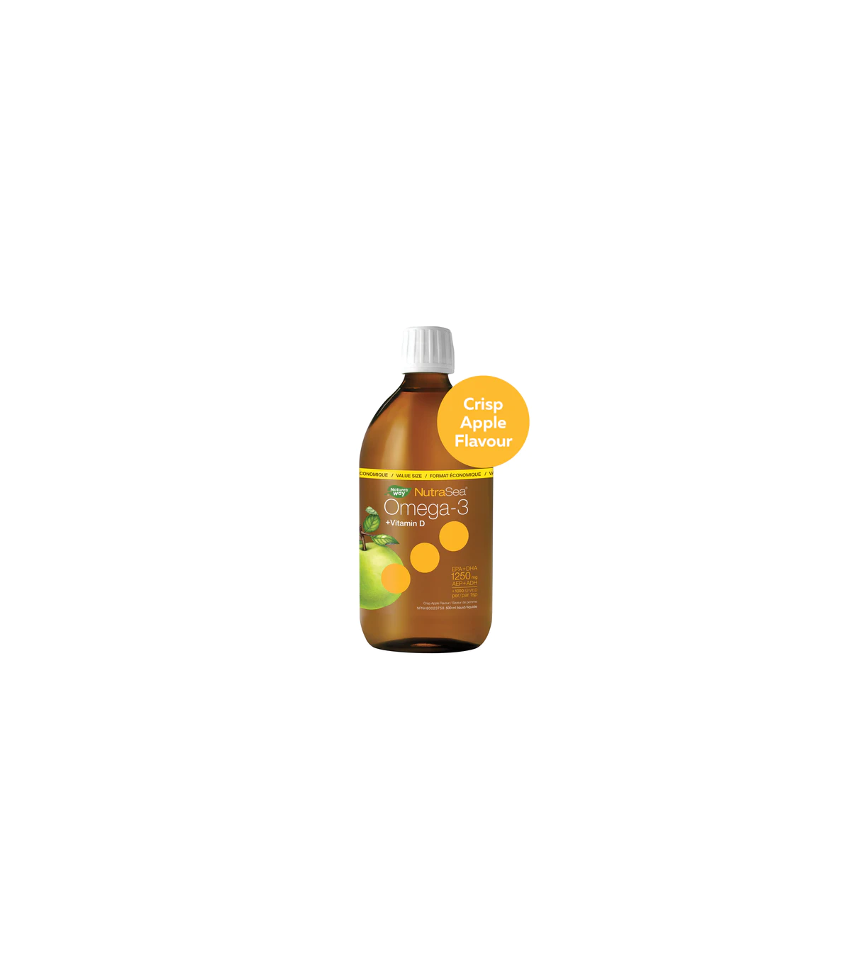 NutraSea 누트라씨 NutraSea +D 크리스프 애플 500ml | 매일 업데이트되는 특가 상품 | VITASHOP