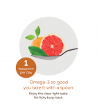 NutraSea NutraSea+D Grapefruit Tangerine 500 ml | Unbeatable Prices, Daily Deals | VITASHOP