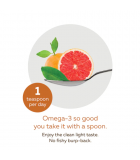 NutraSea NutraSea+D Pamplemousse Tangerine 500 ml | Tous les jours à bas prix, Bonnes Affaires quotidiennes | VITASHOP