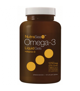 NutraSea NutraSea+D Liquid Gels Fresh Mint 100 Softgels | Unbeatable Prices, Daily Deals | VITASHOP