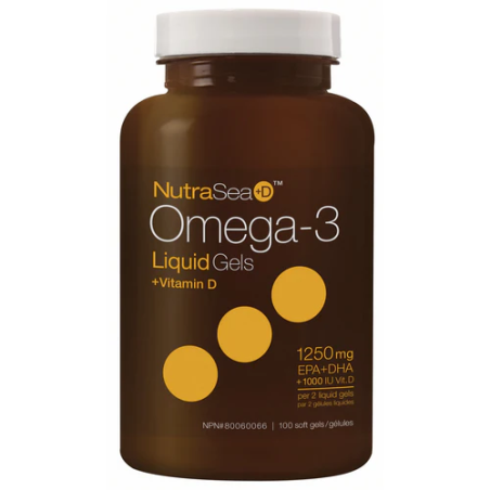 NutraSea NutraSea+D Liquid Gels Fresh Mint 100 Softgels | Unbeatable Prices, Daily Deals | VITASHOP