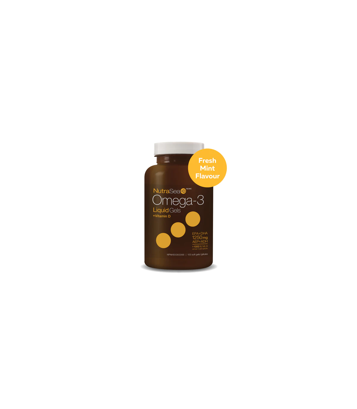 NutraSea NutraSea+D Liquid Gels Fresh Mint 100 Softgels | Unbeatable Prices, Daily Deals | VITASHOP