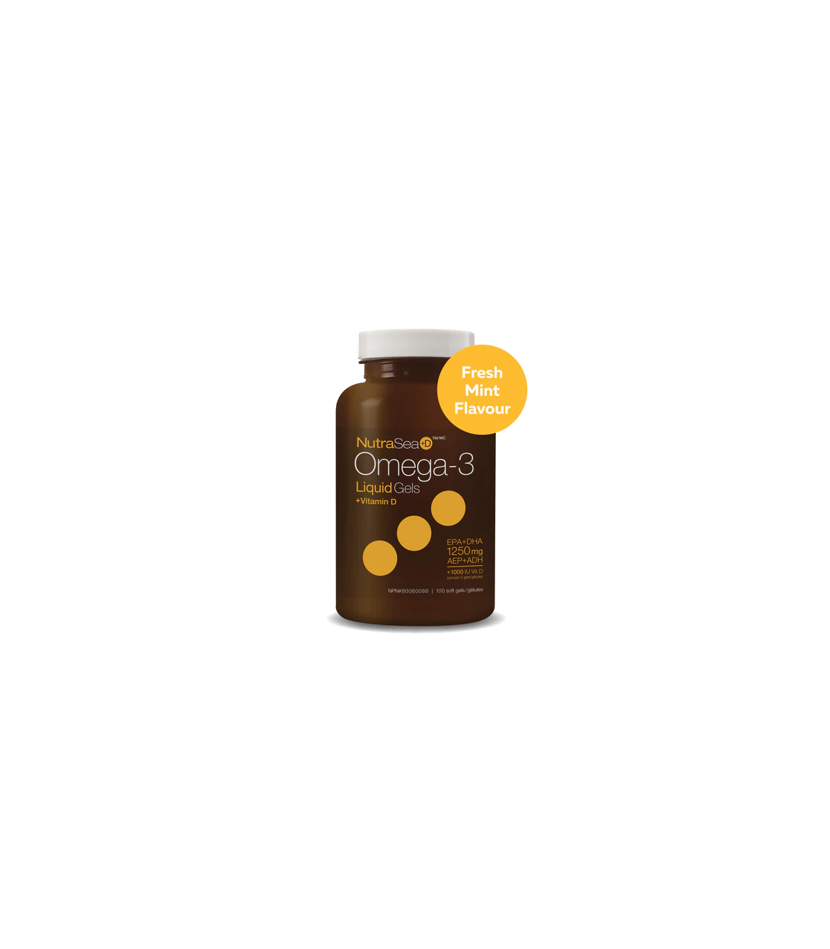 NutraSea NutraSea+D Liquid Gels Fresh Mint 100 Softgels | Unbeatable Prices, Daily Deals | VITASHOP