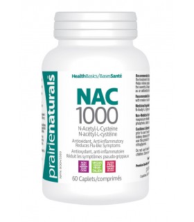 NAC 1000 N-Acetyl L-Cysteine 60 Caplets | Safest & Easiest Shopping Vitamins Online | VITASHOP