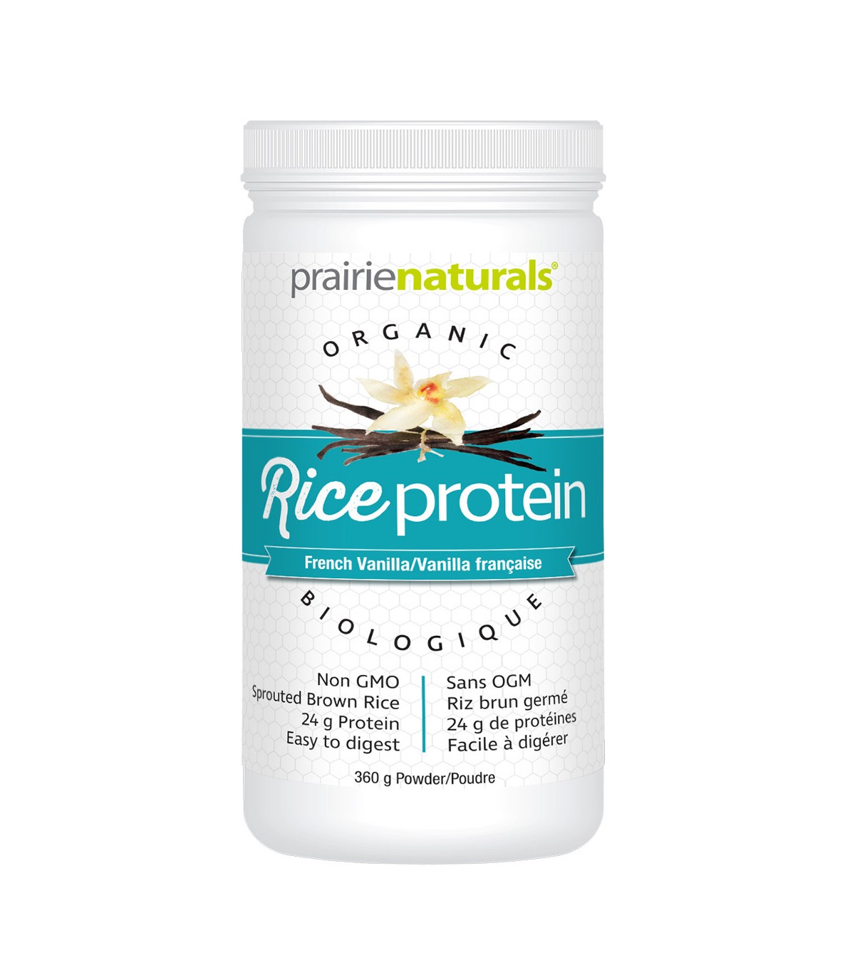 Prairie Naturals Organic Sprouted Brown Rice Protein, French Vanilla 360 g | 每天不同折扣, 全网最低价格 | 种类齐全的保健品店铺 VITASHOP, 只有你想不到, 没有你买不