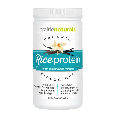 Prairie Naturals Organic Sprouted Brown Rice Protein, French Vanilla 360 g | 每天不同折扣, 全网最低价格 | 种类齐全的保健品店铺 VITASHOP, 只有你想不到, 没有你买不
