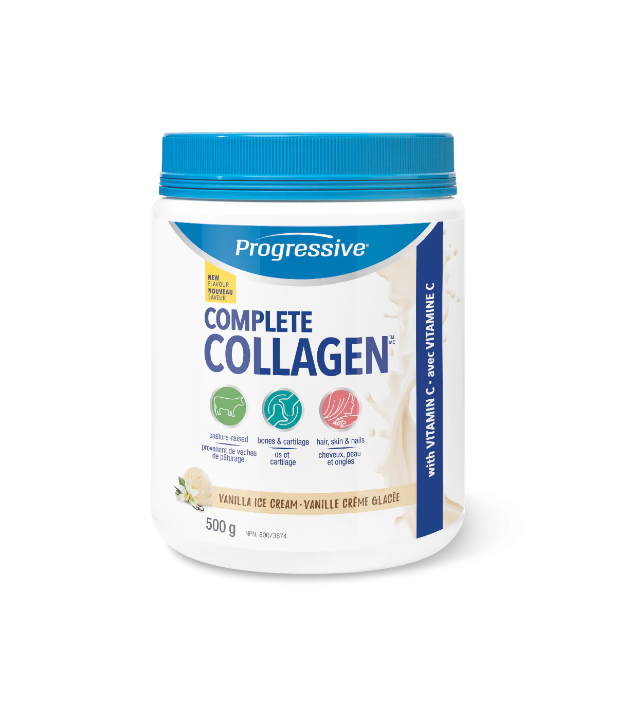 Progressive Nutritionals Complete Collagen Vanilla Ice Cream 500 g | Unbeatable Prices, Daily Deals | VITASHOP