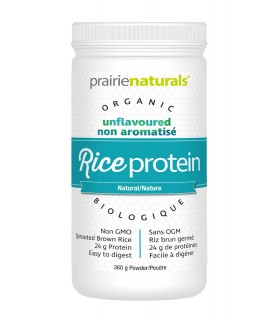 Prairie Naturals Organic Sprouted Brown Rice Protein, Natural 360 g | 每天不同折扣, 全网最低价格 | 种类齐全的保健品店铺 VITASHOP, 只有你想不到, 没有你买不到 !