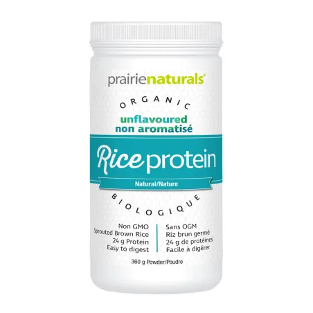 Prairie Naturals Organic Sprouted Brown Rice Protein, Natural 360 g | 每天不同折扣, 全网最低价格 | 种类齐全的保健品店铺 VITASHOP, 只有你想不到, 没有你买不到 !