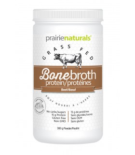Prairie Naturals Organic Grass-Fed Beef Bone Broth 300 g | Unbeatable Prices, Daily Deals | VITASHOP