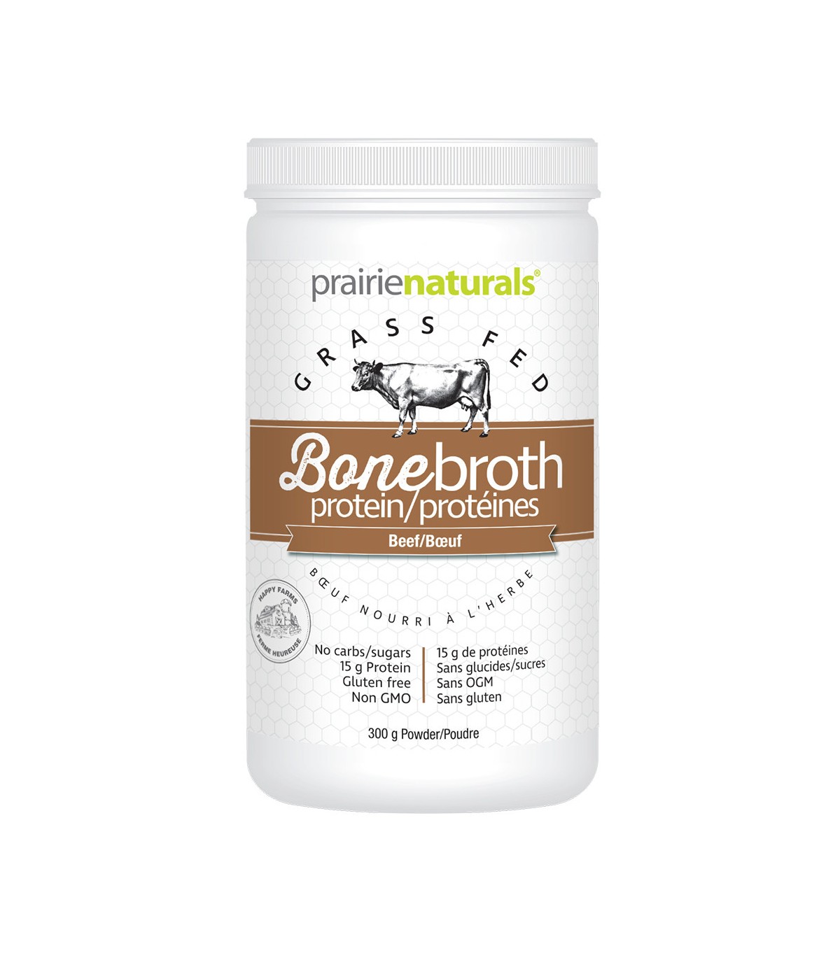 Organic Grass-Fed Beef Bone Broth 300 g | Safest & Easiest Shopping Vitamins Online | VITASHOP