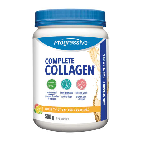 Progressive Nutritionals Complete Collagen Citrus Twist 500 g | 每天不同折扣, 全网最低价格 | 种类齐全的保健品店铺 VITASHOP, 只有你想不到, 没有你买不到 !