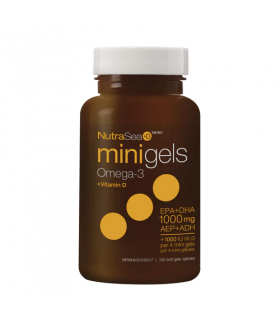 NutraSea 누트라씨 NutraSea +D 미니 젤 프레시 민트 120 소프트젤 | 매일 업데이트되는 특가 상품 | VITASHOP