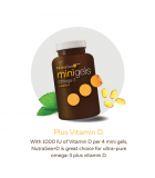 NutraSea+D Mini Gels Fresh Mint 120 Softgels | Safest & Easiest Shopping Vitamins Online | VITASHOP