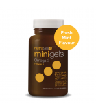 NutraSea+D Mini Gels Fresh Mint 120 Softgels | Safest & Easiest Shopping Vitamins Online | VITASHOP