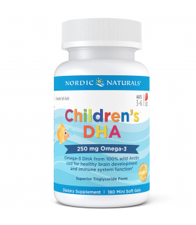 Children's DHA, Strawberry 180 Softgels | Safest & Easiest Shopping Vitamins Online | VITASHOP