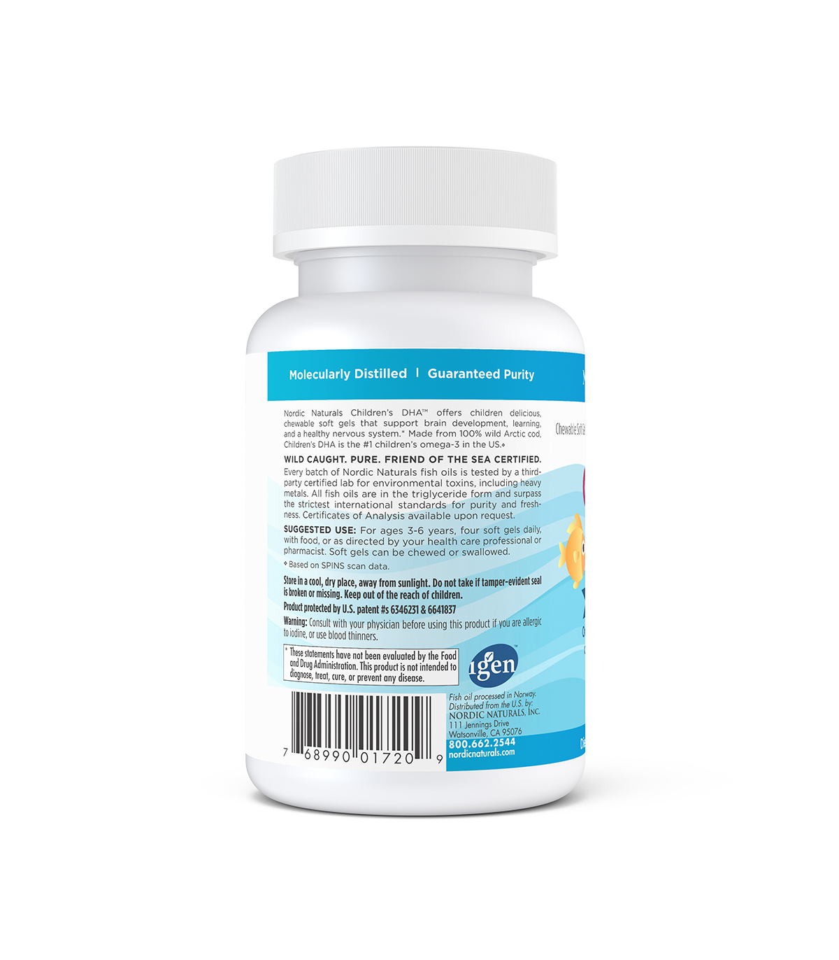 Nordic Naturals 노르딕 내추럴스 어린이용 DHA, 딸기 180 소프트젤 | 매일 업데이트되는 특가 상품 | VITASHOP
