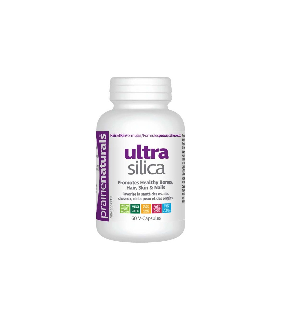 Prairie Naturals Ultra Silica Vegetal Silica from Aqueous Extract of Horsetail 60 Vegi Capsules | Unbeatable Prices, Daily Deals