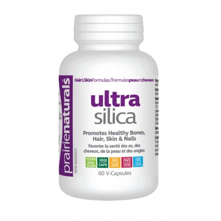 Prairie Naturals Ultra Silica Vegetal Silica from Aqueous Extract of Horsetail 60 Vegi Capsules | Unbeatable Prices, Daily Deals