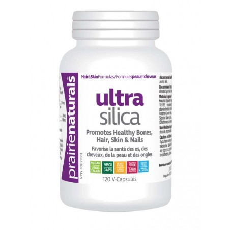 Prairie Naturals Ultra Silica Vegetal Silica from Aqueous Extract of Horsetail 120 Vegi Capsules | 每天不同折扣, 全网最低价格 | 种类齐全的保健品店铺 V
