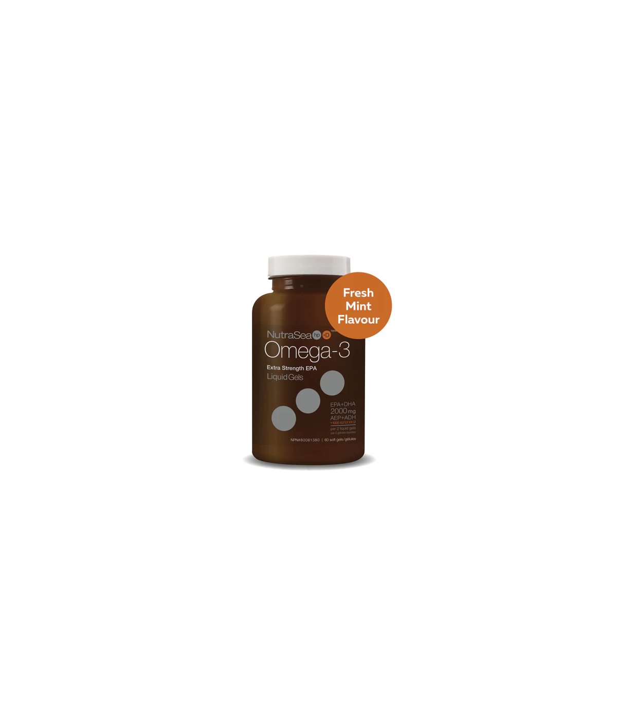 NutraSea NutraSea hp+D Liquid Gels Fresh Mint 60 Softgels | Unbeatable Prices, Daily Deals | VITASHOP