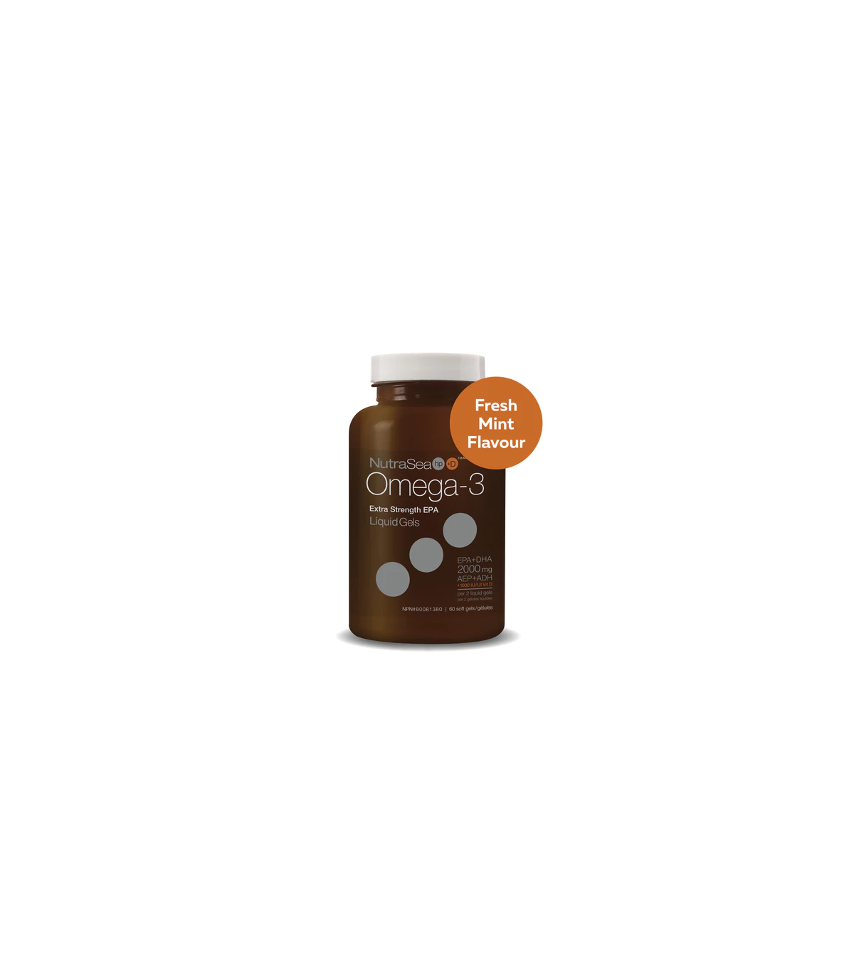 NutraSea NutraSea hp+D Liquid Gels Fresh Mint 60 Softgels | Unbeatable Prices, Daily Deals | VITASHOP