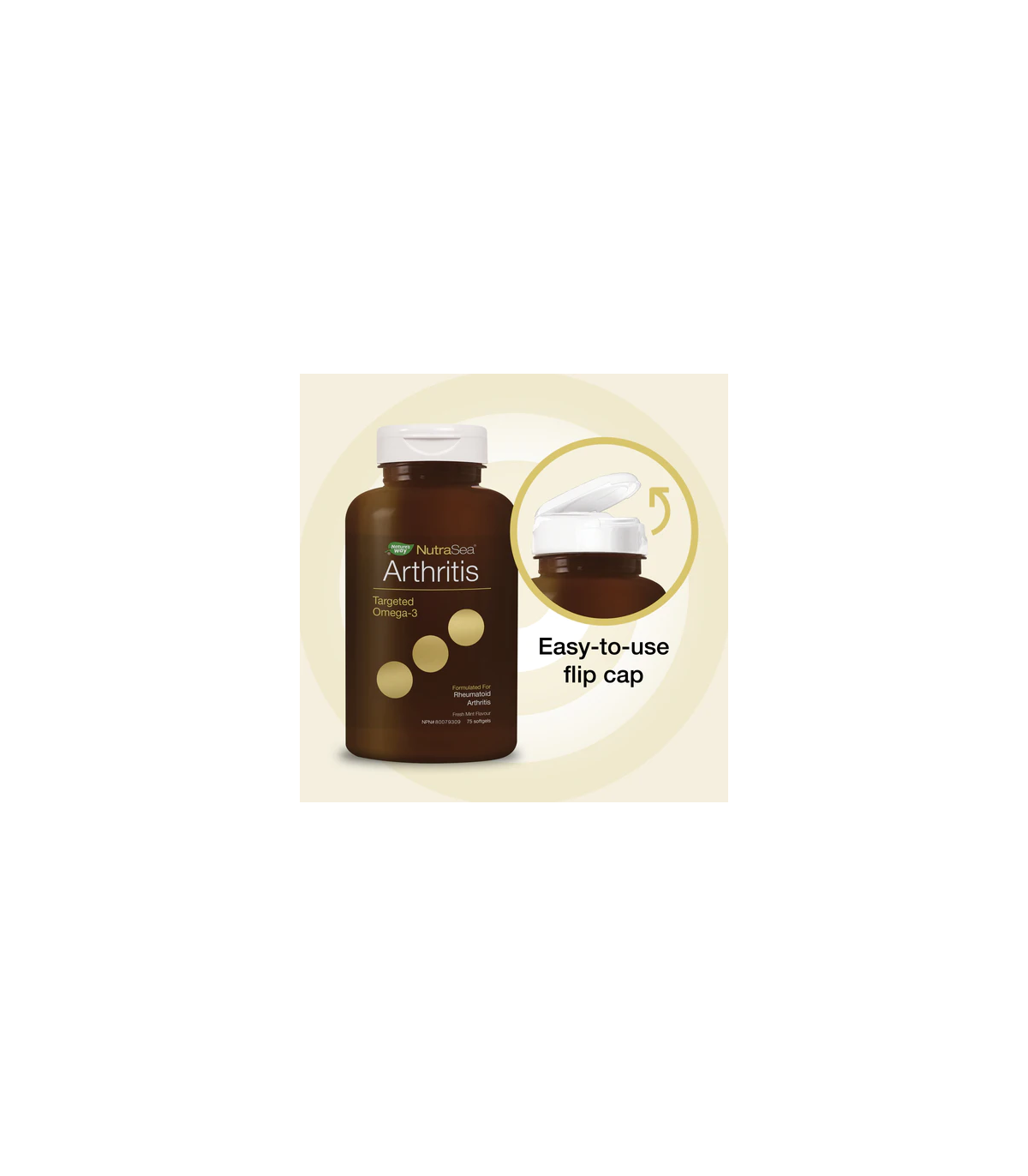NutraSea 누트라씨 NutraSea 관절염 프레시 민트 75 소프트젤 | 매일 업데이트되는 특가 상품 | VITASHOP