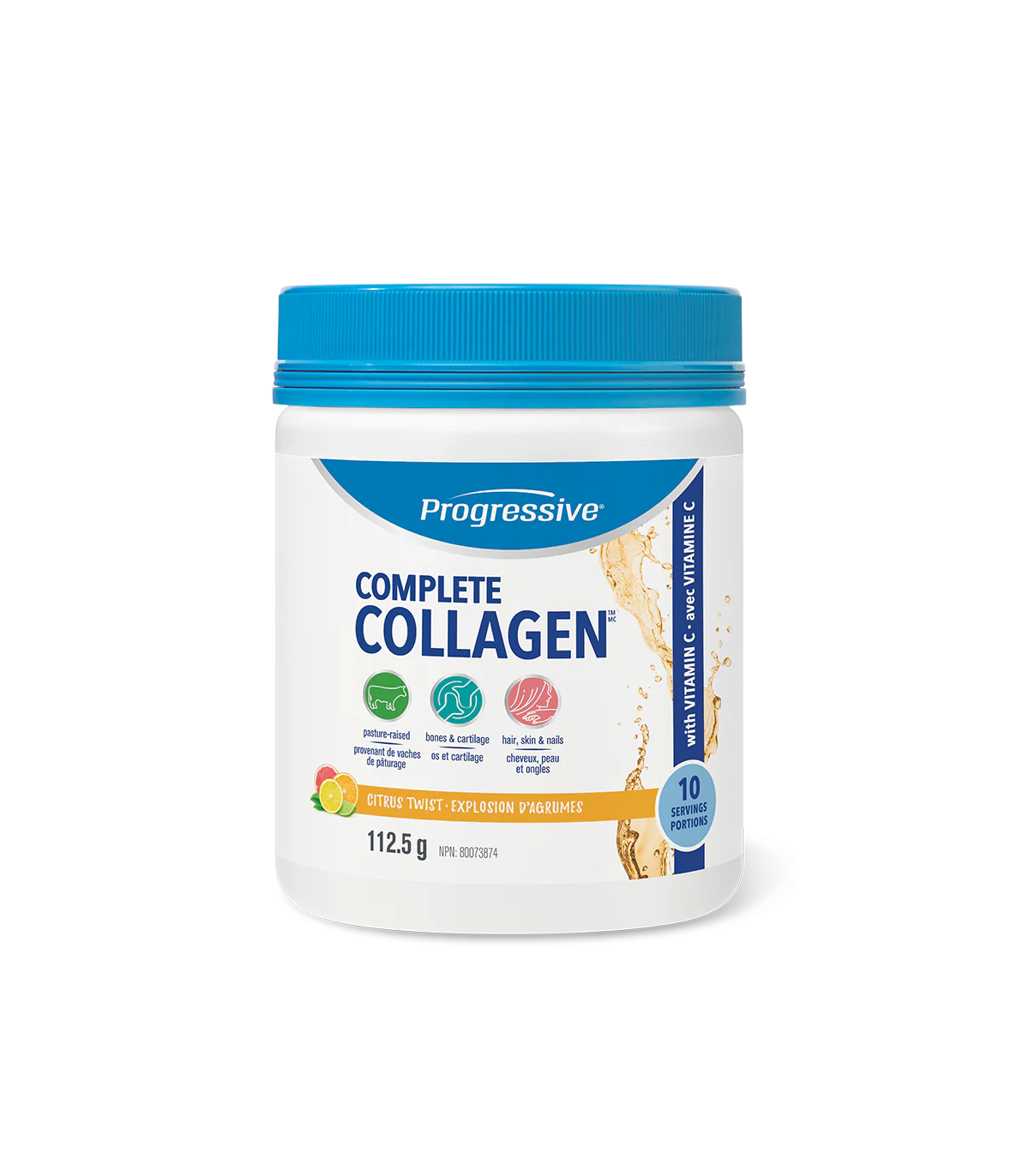 Complete Collagen Citrus Twist 112.5 g | Safest & Easiest Shopping Vitamins Online | VITASHOP