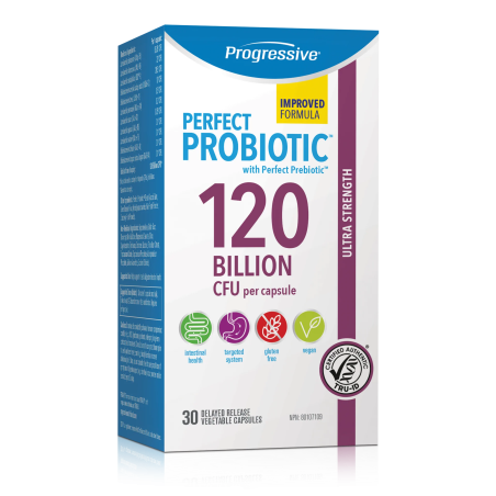 Progressive Perfect Probiotic 120B 30 Capsules | Safest & Easiest Shopping Vitamins Online | VITASHOP
