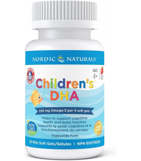 Nordic Naturals Children's DHA, Strawberry 90 Softgels | Unbeatable Prices, Daily Deals | VITASHOP