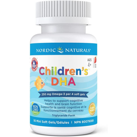 Nordic Naturals 노르딕 내추럴스 어린이 DHA, 딸기 90 소프트젤 | 매일 업데이트되는 특가 상품 | VITASHOP