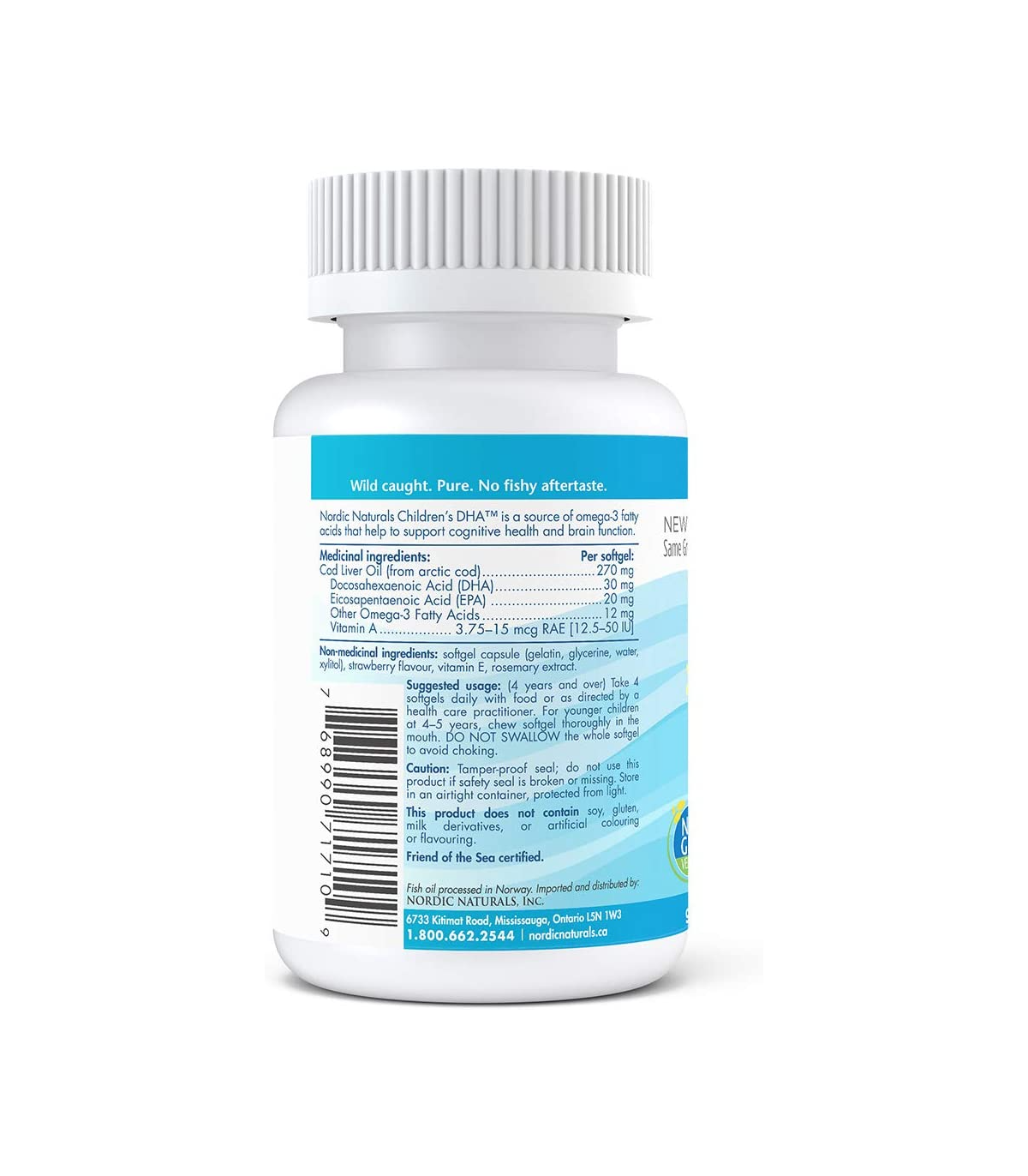 Nordic Naturals 노르딕 내추럴스 어린이 DHA, 딸기 90 소프트젤 | 매일 업데이트되는 특가 상품 | VITASHOP