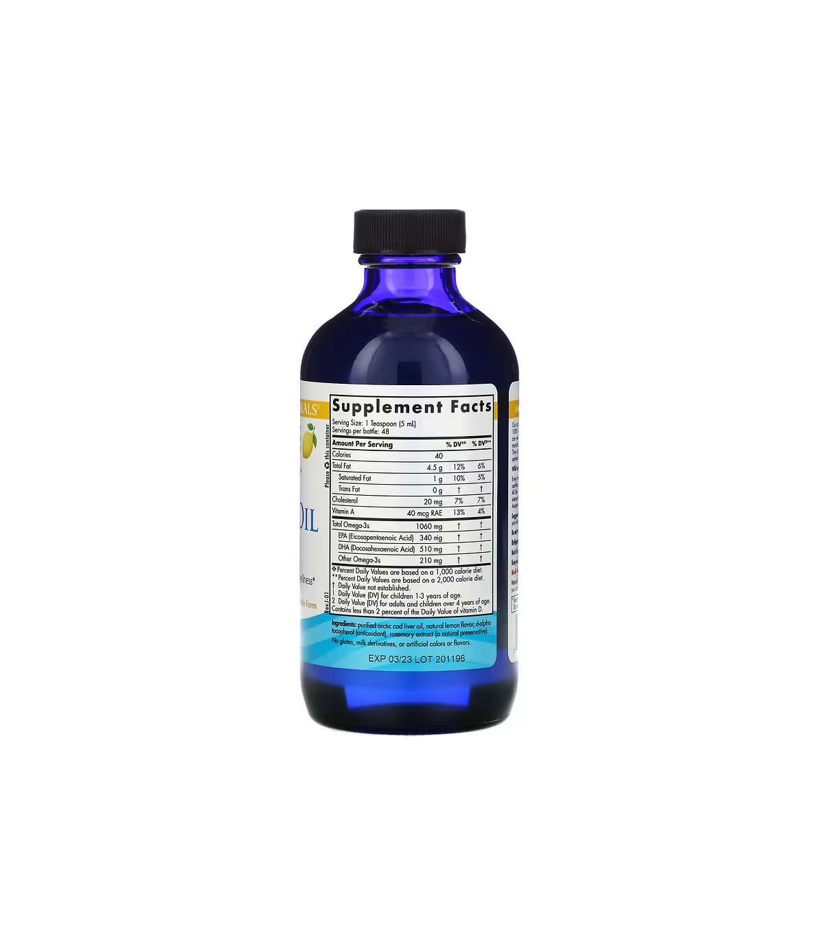 Nordic Naturals 노르딕 내추럴스 대구 간유 레몬 237ml | 매일 업데이트되는 특가 상품 | VITASHOP