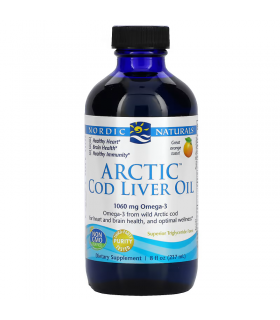 Cod Liver Oil, Orange 237 ml | Safest & Easiest Shopping Vitamins Online | VITASHOP