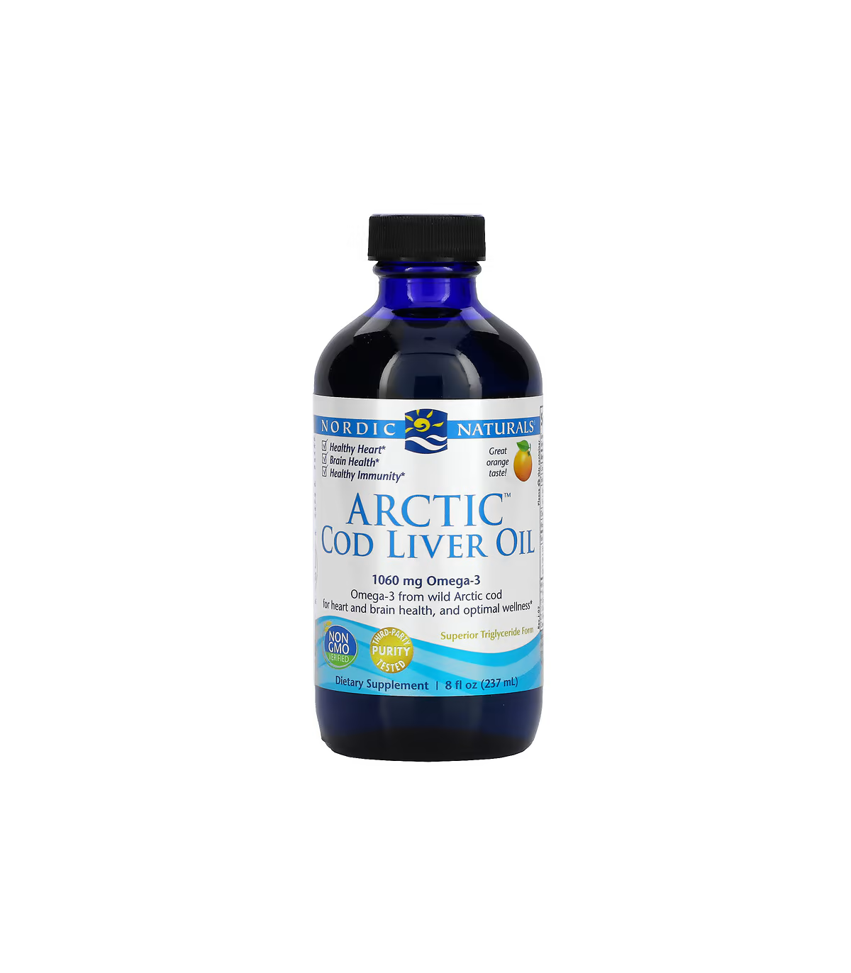 Nordic Naturals Cod Liver Oil, Orange 237 ml | Unbeatable Prices, Daily Deals | VITASHOP